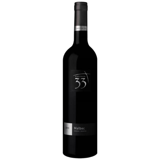 VINO LATITUD 33° MALBEC 2017 X750 CC. (6)