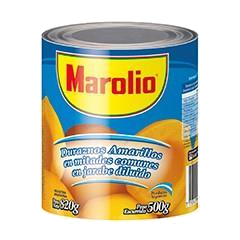 DURAZNO MAROLIO MITADES LATA X820/485G. (12)
