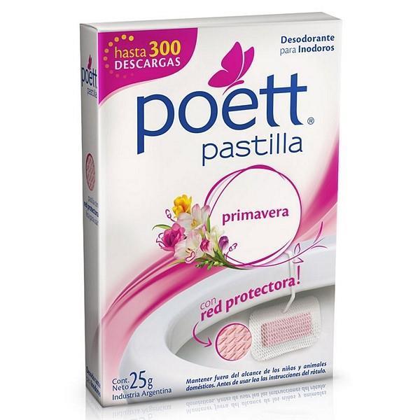 PASTILLA DE INODORO POETT  BRISA POLAR 25G.
