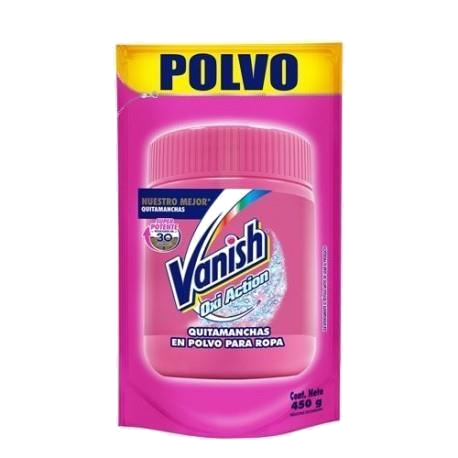 QUITAMANCHAS POLVO VANISH OXI-ACTION X 450GR DP