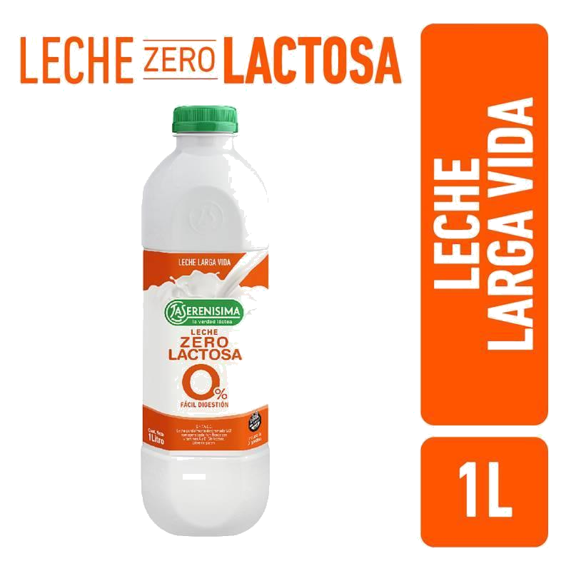 LECHE LIQ. LA SERENISIMA ZERO LACTOSA X 1LT BOT.