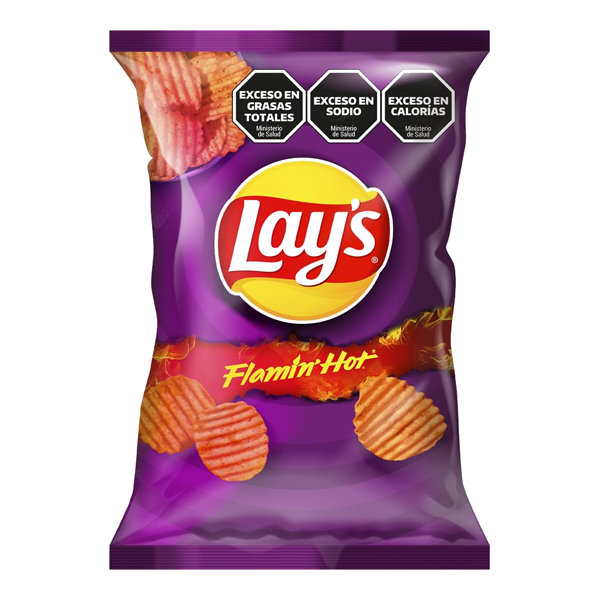 LAYS FLAMIN`HOT ACANALADAS X 70GR