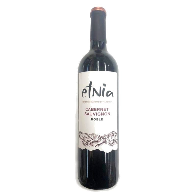 VINO ETNIA CABERNET SAUVIGNON ROBLE X750 ML.