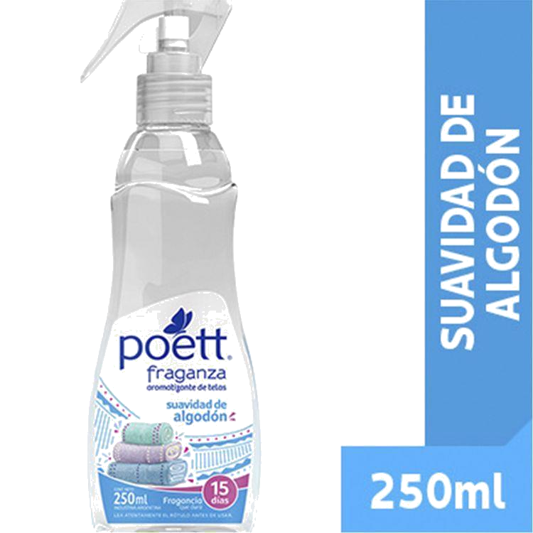 POETT FRAG. AROMATI. ALGODON SPRAY X 250 ML