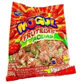 MOGUL GOMAS FRUTILLAS ACIDAS X500GRS