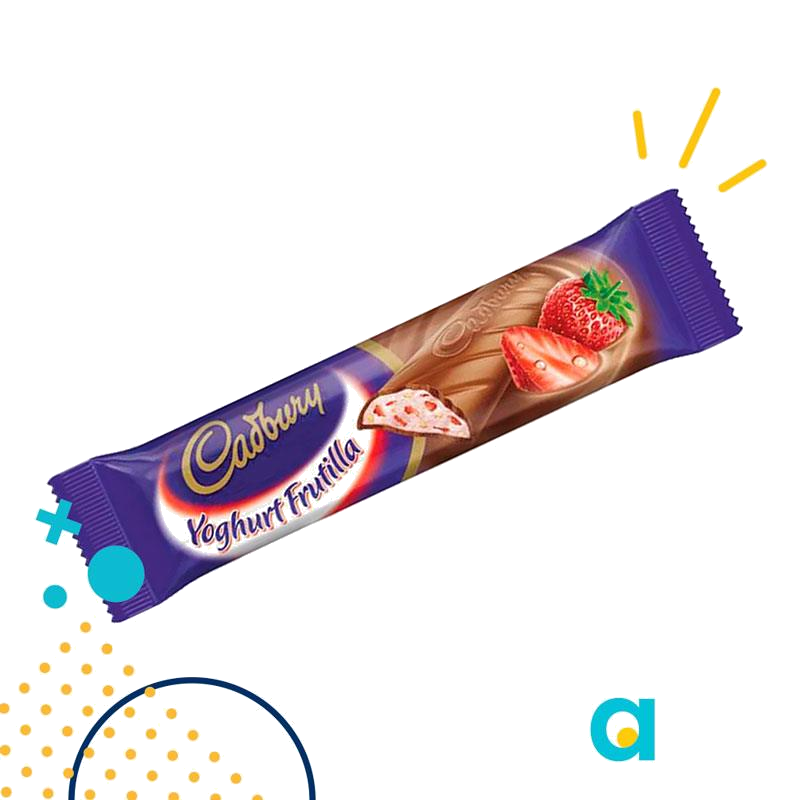 CADBURY YOGHURT FRUTILLA X 29G