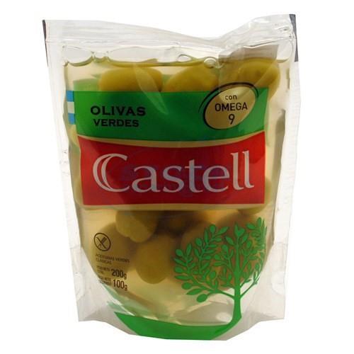 CASTELL ACEITUNAS VERDES 100G.