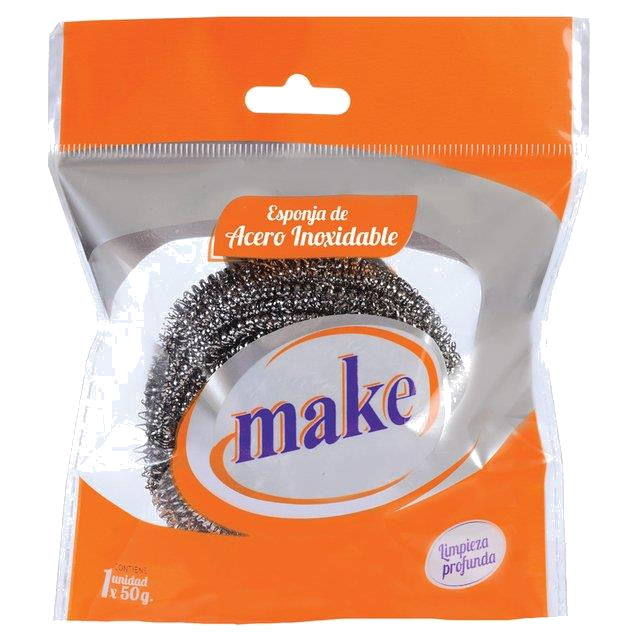ESPONJA ACERO INOX MAKE 50G