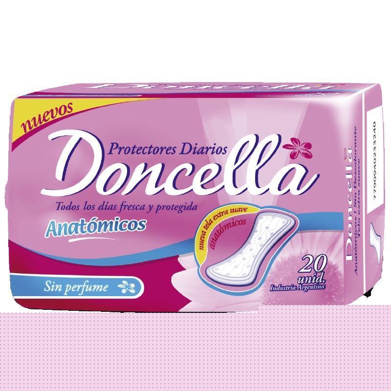 PROTEC. DONCELLA ANATÓMICOS SIN DESOD. X 20UN