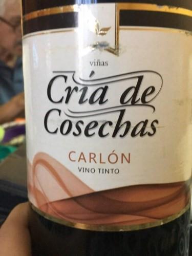 VINO CRIA DE COSECHAS TINTO CARLON X1125 CC.