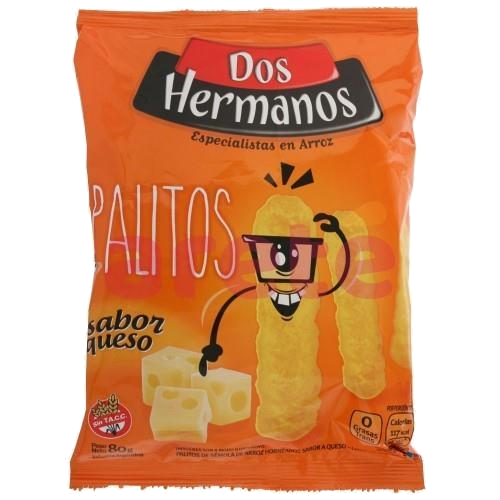 SNACKS DS.HERM. ARROS S/QUESO 80G