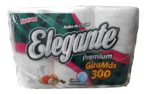 ROLLO DE COCINA ELEGANTE PREMIUM 3UN X 100MT