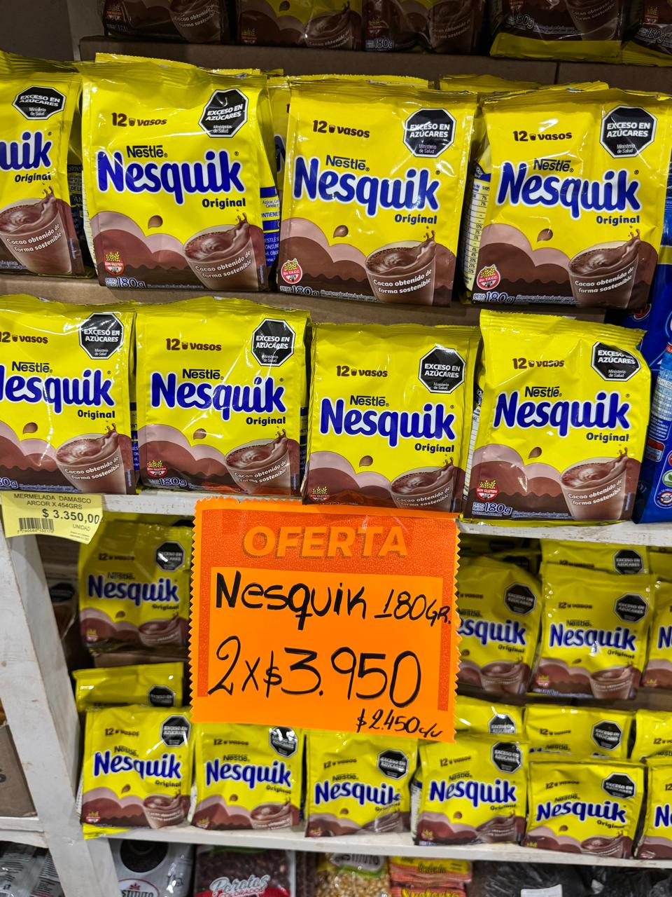 Oferta Especial: NESTLE NESQUIK CHOCOLATADA180G