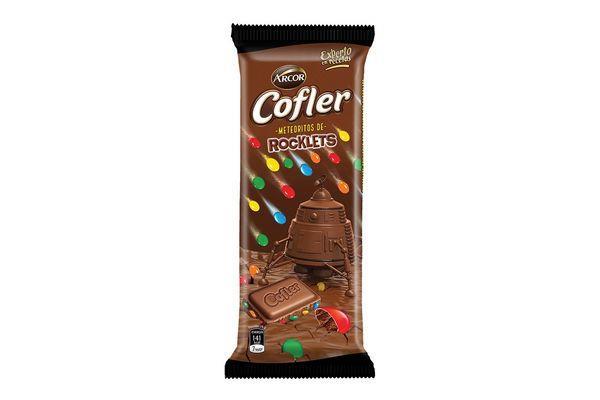 ARCOR COFLER ROCKLETS CHOCOLATE X 100G