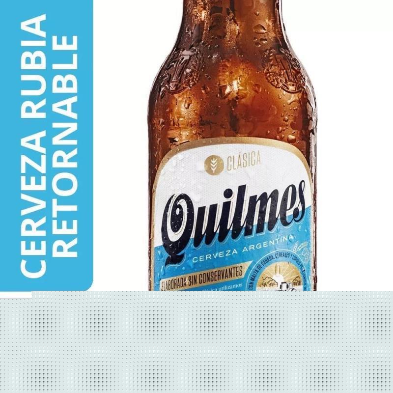 CERVEZA QUILMES CLASICA X 340CM PORRON RET.