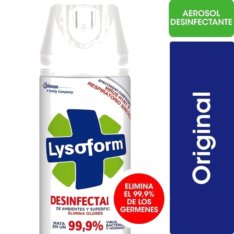 LYSOFORM DESINFECTANTE AEROSOL ORIGINAL X 285CC