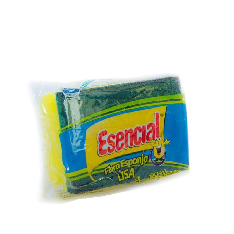 ESPONJA ESENCIAL FIBRA LISA